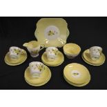 Shelley 'Primrose' part teaset