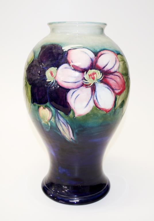 Large William Moorcroft 'Anemone' vase