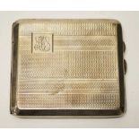 Sterling silver cigarette case