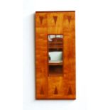 Wooden framed mirror