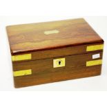 Regency William IV rosewood box