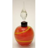 Good art glass perfume bottle