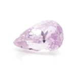 Loose 12.00ct pear cut Kunzite