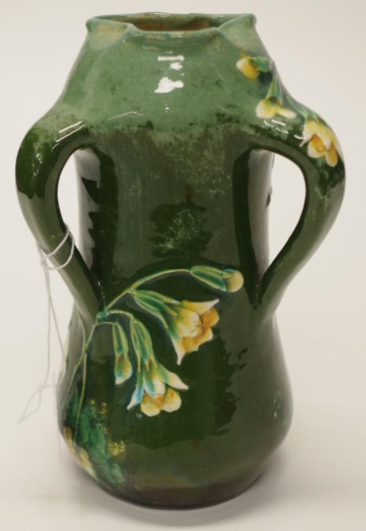 Art Nouveau Austrian ceramic vase