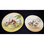 Two Royal Doulton plates