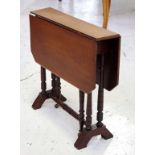 Small Edwardian drop leaf Sutherland table