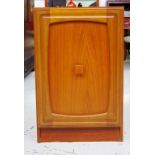 Retro style single door cabinet