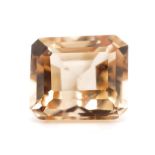 Loose 3.60ct Imperial "rose gold" topaz