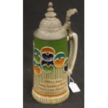 Early Grenhausen Germany beer stein