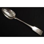 George III Irish sterling silver basting spoon