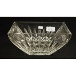 Good Waterford crystal square bowl