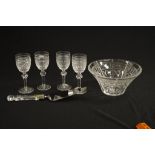 Quantity of Waterford crystal table wares