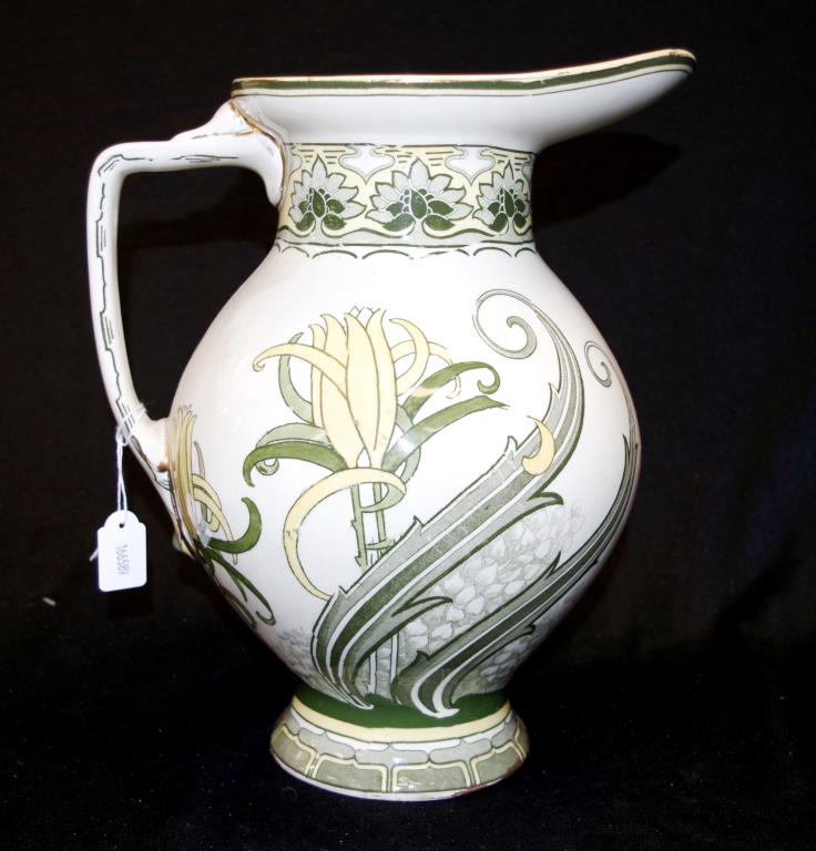 Vintage Royal Doulton 'Lily' ceramic water jug