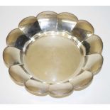 Sterling silver footed bowl