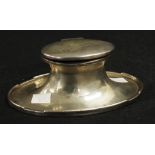 George V Sterling silver inkwell