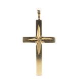 9ct yellow gold cross