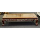 Chinese rosewood low table