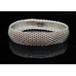 Tiffany & Co sterling silver "Somerset" mesh