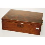 Georgian mahogany artist's box