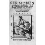 Savonarola, Girolamo: Sermones quadragesimales super archam noe