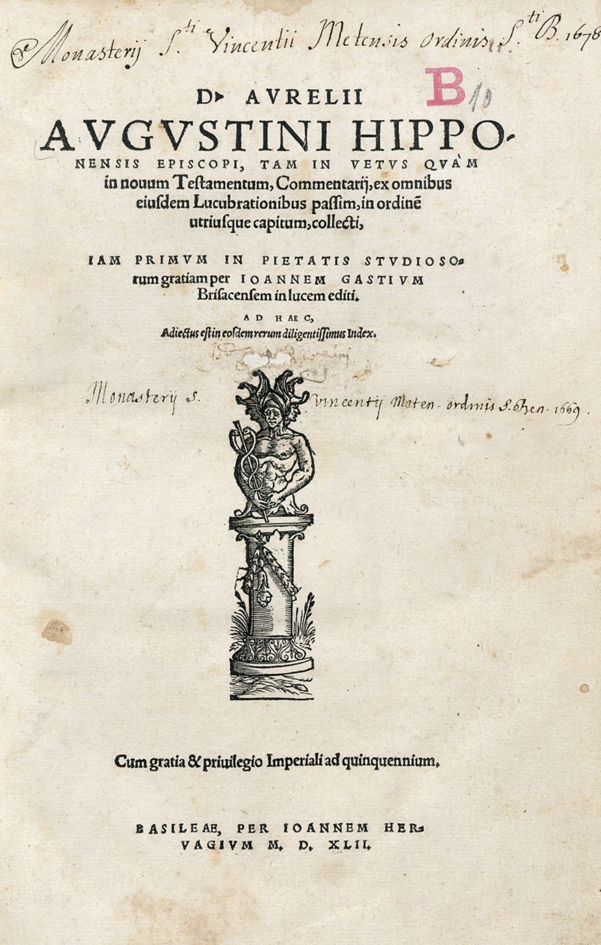 Augustinus, Aurelius: Tam in vetus quam in novum testamentum commentarii