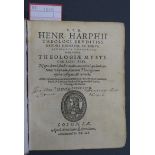 Herp, Hendrik: Theologiae mysticae in libri tres,