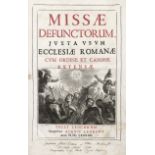 Missae defunctorum: Juxta usum ecclesiae romanae