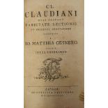 Claudianus, Claudius: Quae extant varietate lectionis et perpetua adnotatione