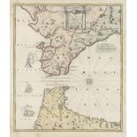 Homann, Johann Baptist: Carte nouvelle De l'Isle de Cadix