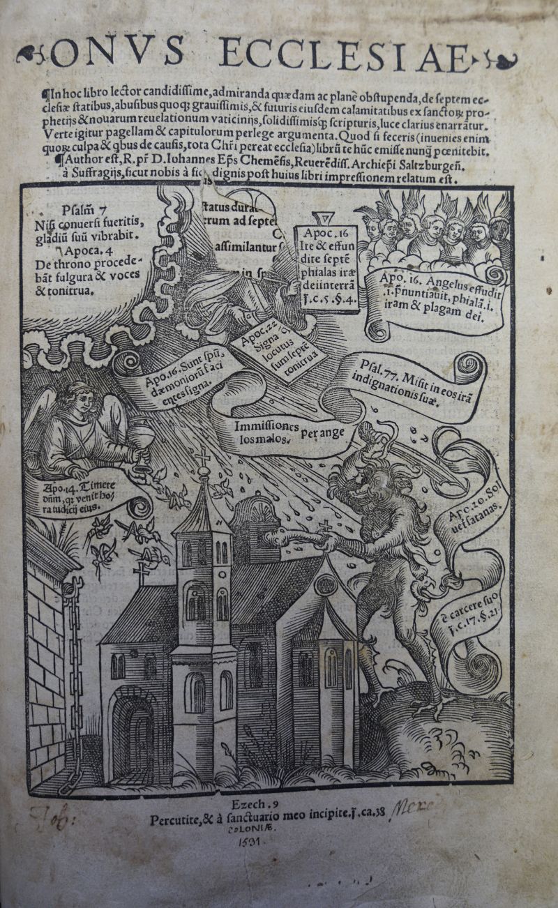 Pürstinger, Berthold und Ebser, Joh...: Onus Ecclesiae. Köln, Peter Quentel, 1531