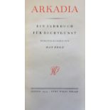 Arkadia: Ein Jahrbuch für Dichtkunst (Kafka: Das Urteil)