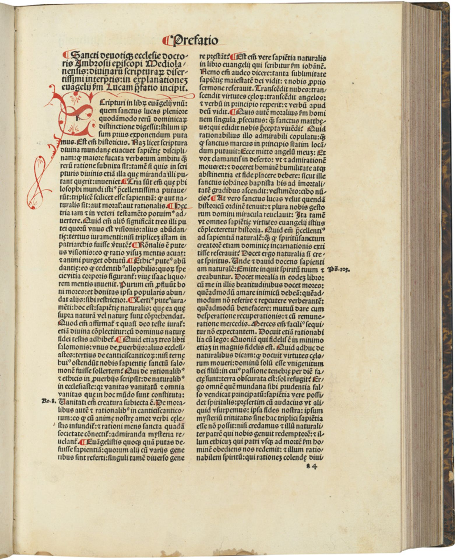 Ambrosius von Mailand: Operum sancti Ambrosij pars secunda - Image 2 of 2