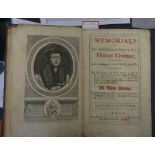 Strype, John: Memorials of the most reverend Father in God, Thomas Cra...