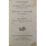 Bartsch, Adam: Catalogue raisonné de Lucas de Leyde