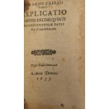 Crell, Johannes: Explicatio capitis decimi quinti prioris Epistolae Pauli...