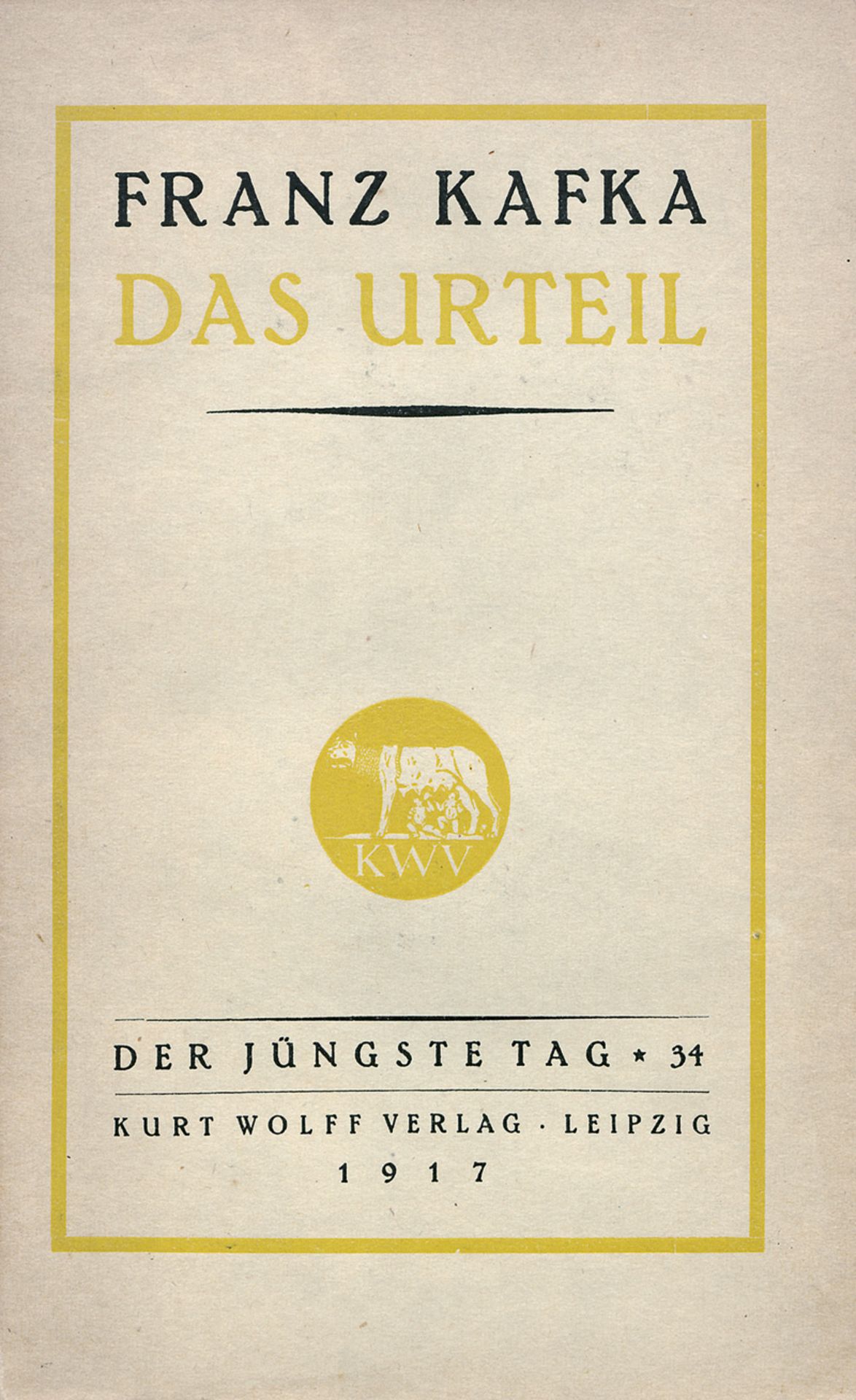 Kafka, Franz: Das Urteila