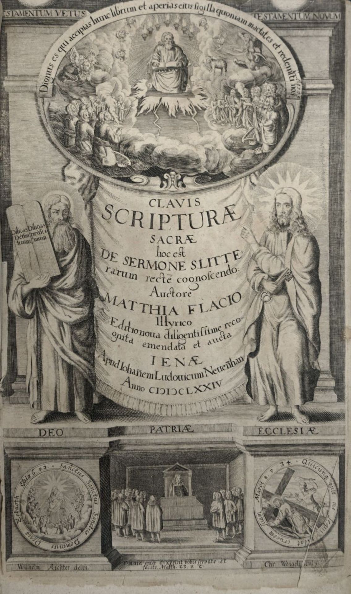 Flacius, Matthias: Clavis scripturae sacrae seu de sermone sacrarum literar...