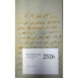 Gutzkow, Karl: Brief 1863