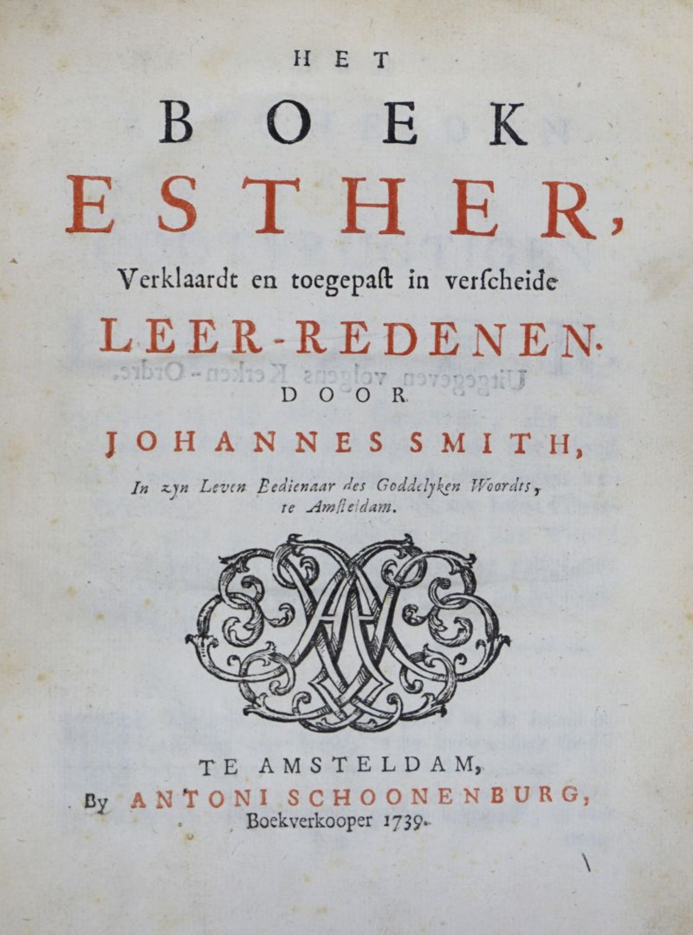 Smith, Johannes: Het boek Esther