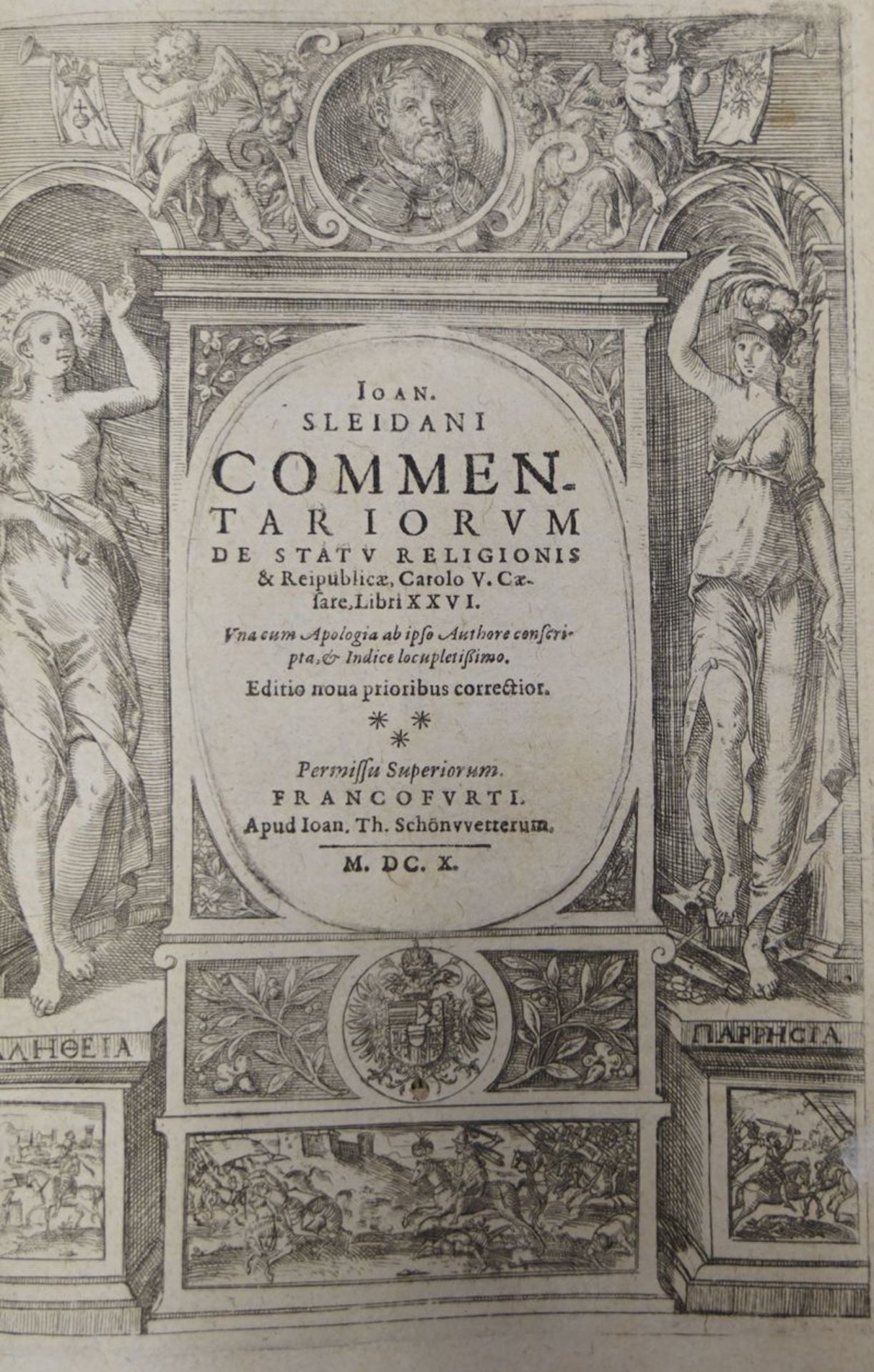 Sleidanus, Johannes: Commentariorum de statu religionis