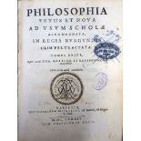 Hamel, Jean-Baptiste Du: Philosophia vetus et nova