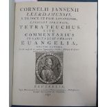 Jansen, Cornelius: Tetrateuchus sive commentarius in Sancta Jesu Christi Eu...