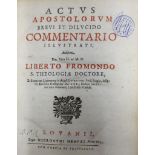 Froidmont, Libert: Actus Apostolorum commentario + Brevis commentarius in C...
