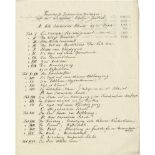 Siebold, Philipp Franz von: Brief 1835+ signierte Beilage