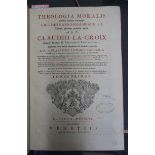 Lacroix, Claude: Theologia moralis antehac breviter concinnata... deinde ...