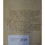 Goeckingk, Leopold von: Brief 1815 an die Nicolaische Buchhandlung