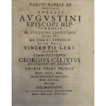 Augustinus, Aurelius und Calixt, Ge...: 5 theologische Schriften von Georg Calixtus und Aurelius...