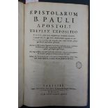 Picquigny, Bernardin de: Epistolarum B. Pauli apostoli triplex expositio