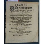 Seuberlich, Beatus Modestinus: Examen Der Recepten und Medicamenten, so etliche Politis...