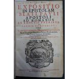 Paciuchelli, Angelo: Expositio in epistolam beati Pauli apostoli ad Romanos